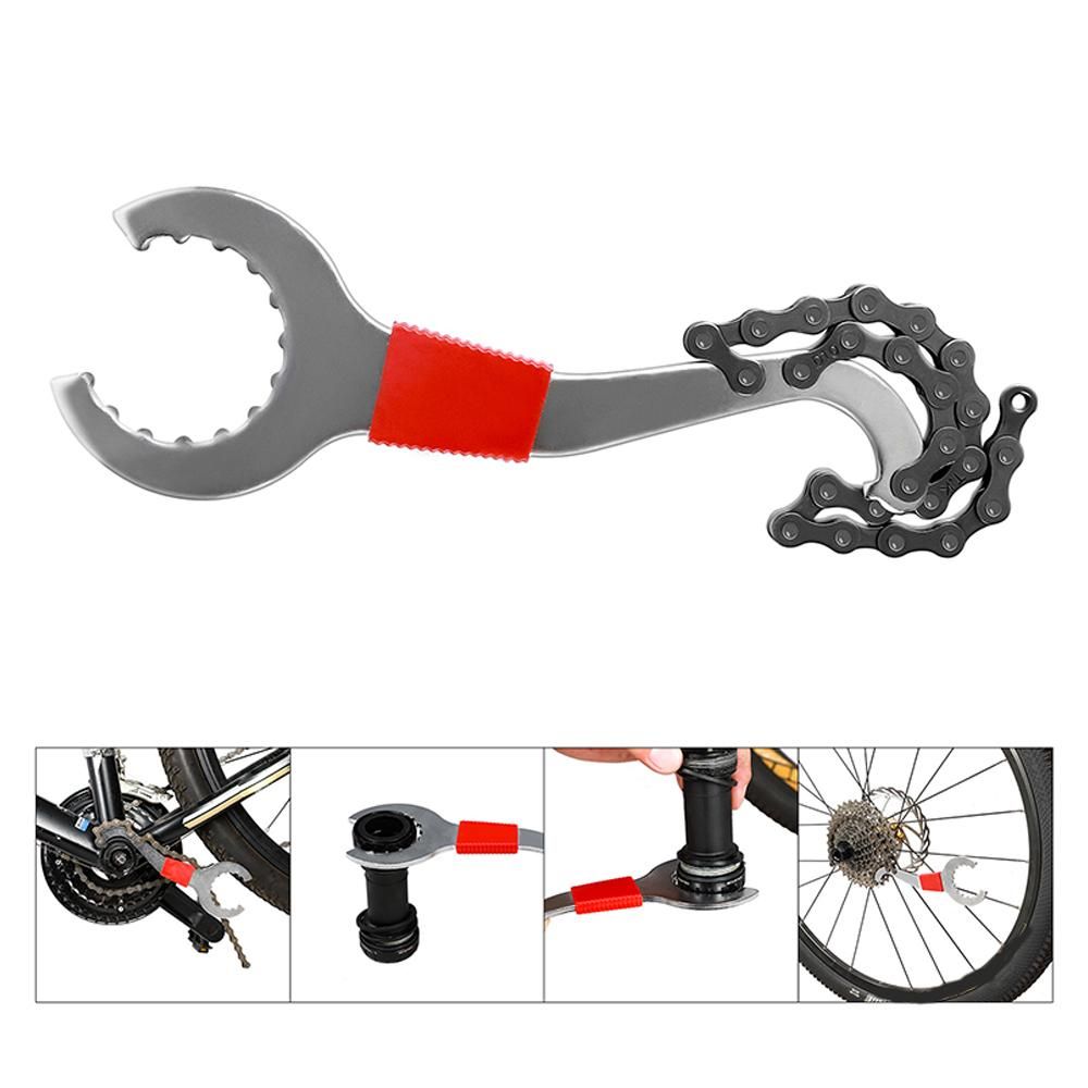 WEST BIKING Bicycle Repairing Tool Kits Bikes Chains Cutter Bracket Flywheel Remover Bike Wrench