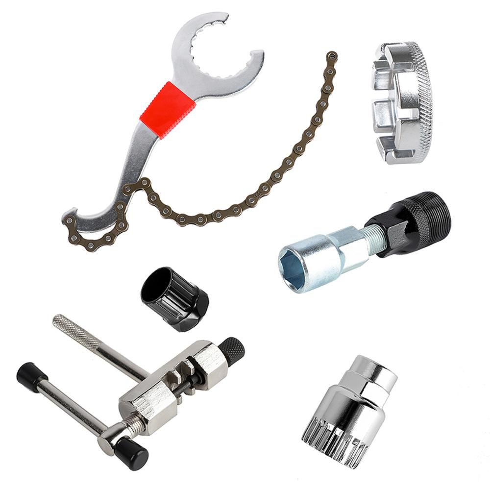 WEST BIKING Bicycle Repairing Tool Kits Bikes Chains Cutter Bracket Flywheel Remover Bike Wrench