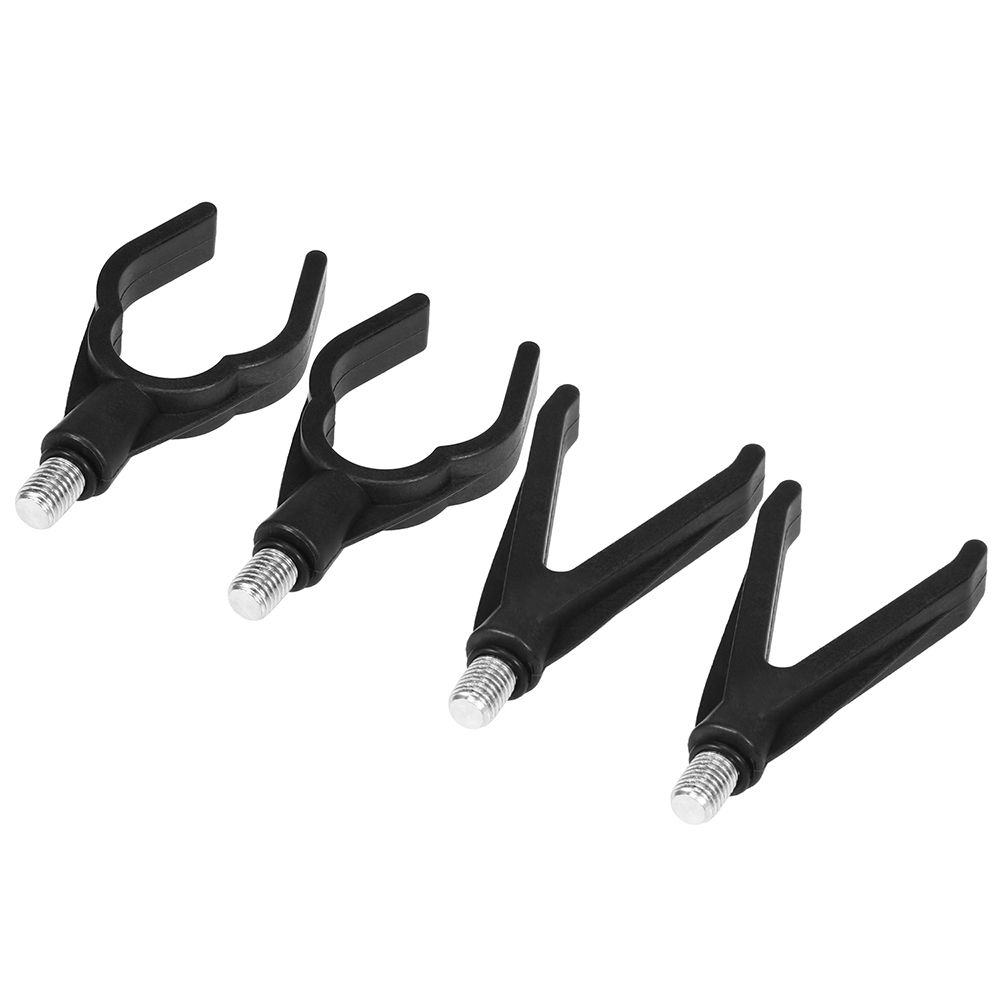 9pcs Fishing Rod Rest Fishing Pole Holder Bite Alarm Bar Set