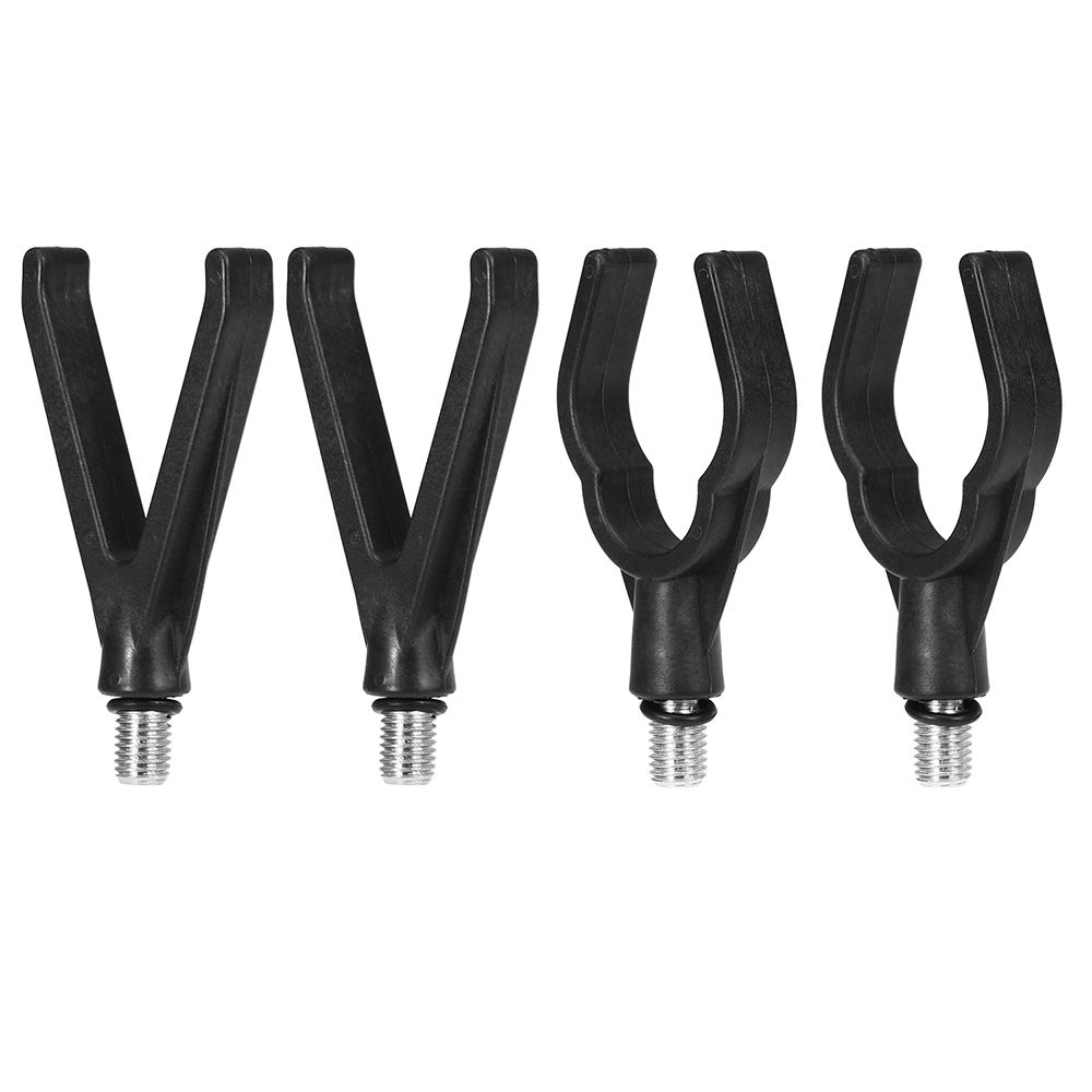 9pcs Fishing Rod Rest Fishing Pole Holder Bite Alarm Bar Set