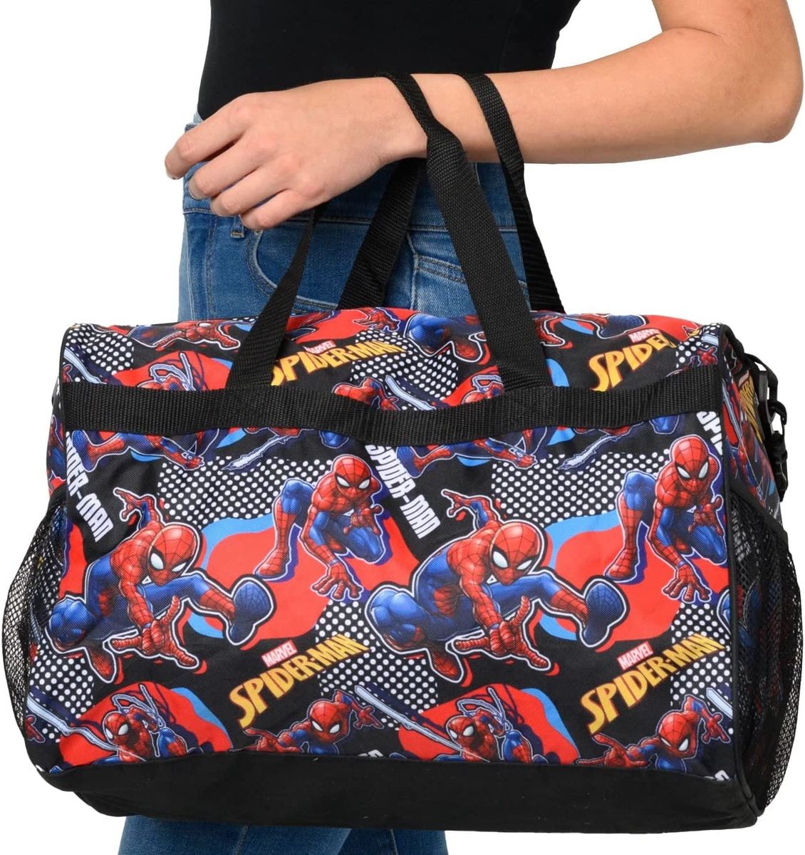 Marvel Duffel Travel Bag All Over Print (Spider-man