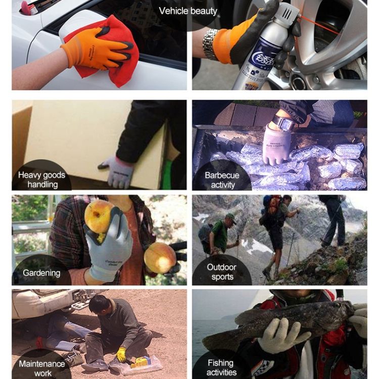 Nitrile Rubber Working Gloves