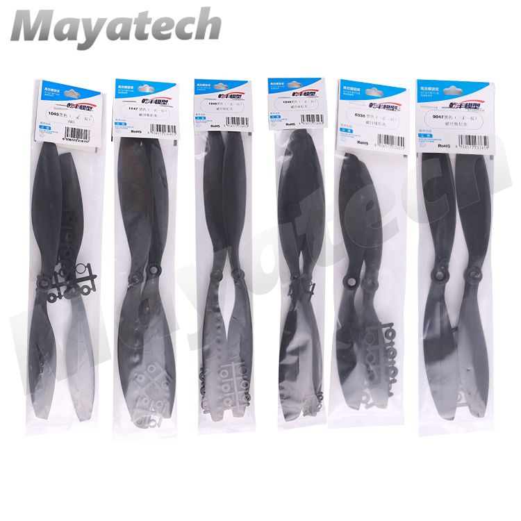 Gemfan Carbon Nylon Multi-axis Propeller CW/CCW 8038 9047 1045 1147 1447 APC Type N CW/CCW Propeller Blades Prop