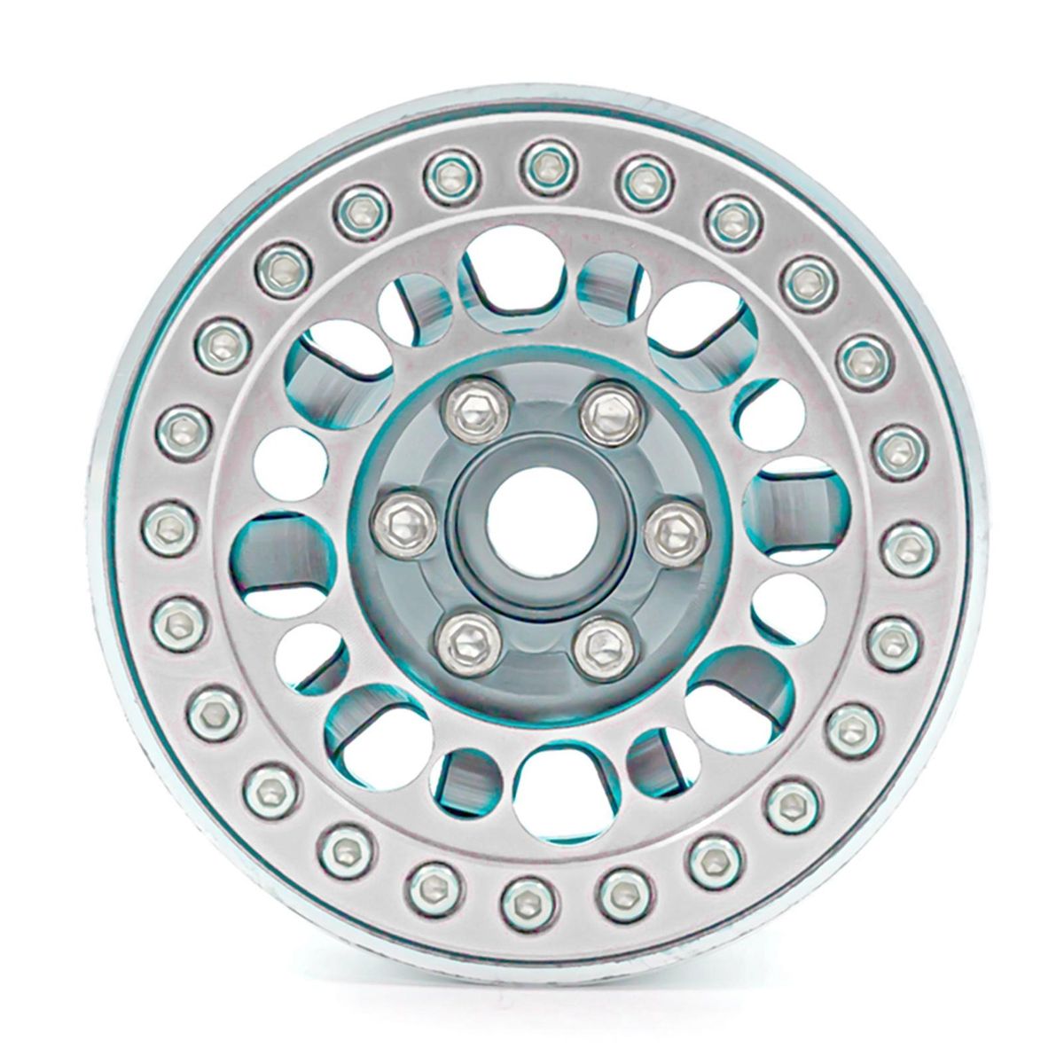 RC Beadlock Wheel Rim Replacement Ring 4PCS Compatible with 1/10 TRX4 SCX10 90046 90047 RC Car 1.9in Wheels Rims