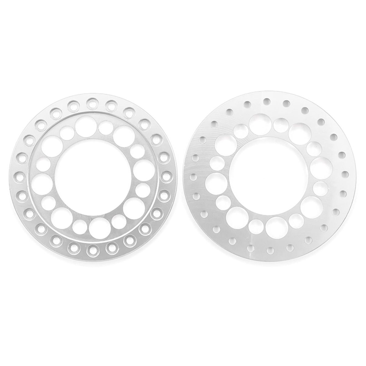 RC Beadlock Wheel Rim Replacement Ring 4PCS Compatible with 1/10 TRX4 SCX10 90046 90047 RC Car 1.9in Wheels Rims