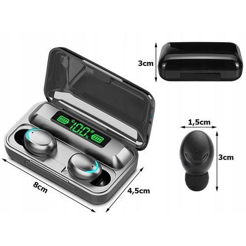 Wireless Fingerprint Touch Hifi Noise Canceling Headphones F9