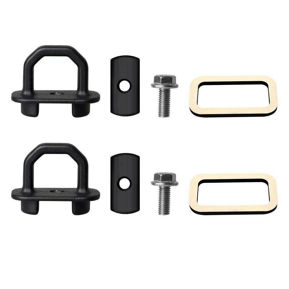 2Pcs Car Accessories Tie Down Anchor Truck Bed Side Wall Anchor Pickup GMC Chevy