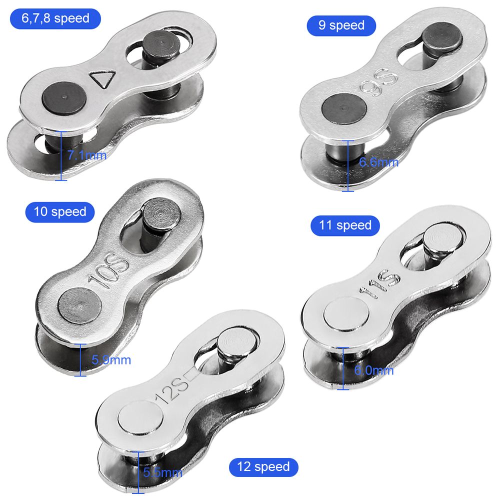 1 Pair / 5 Pair  / 10 Pair Bike Chain Link Bicycle Chain