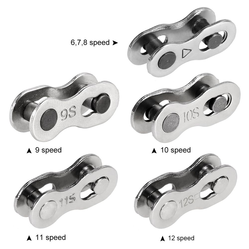 1 Pair / 5 Pair  / 10 Pair Bike Chain Link Bicycle Chain