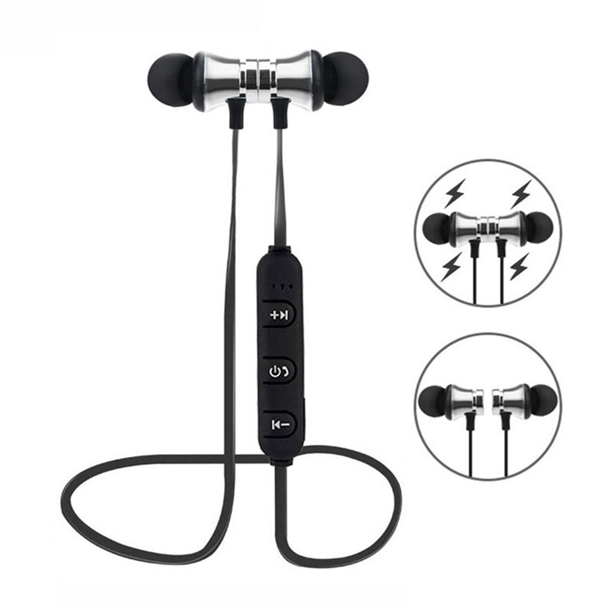 XT11 Earphone Wireless Magnetic In-Ear Universal-Blue
