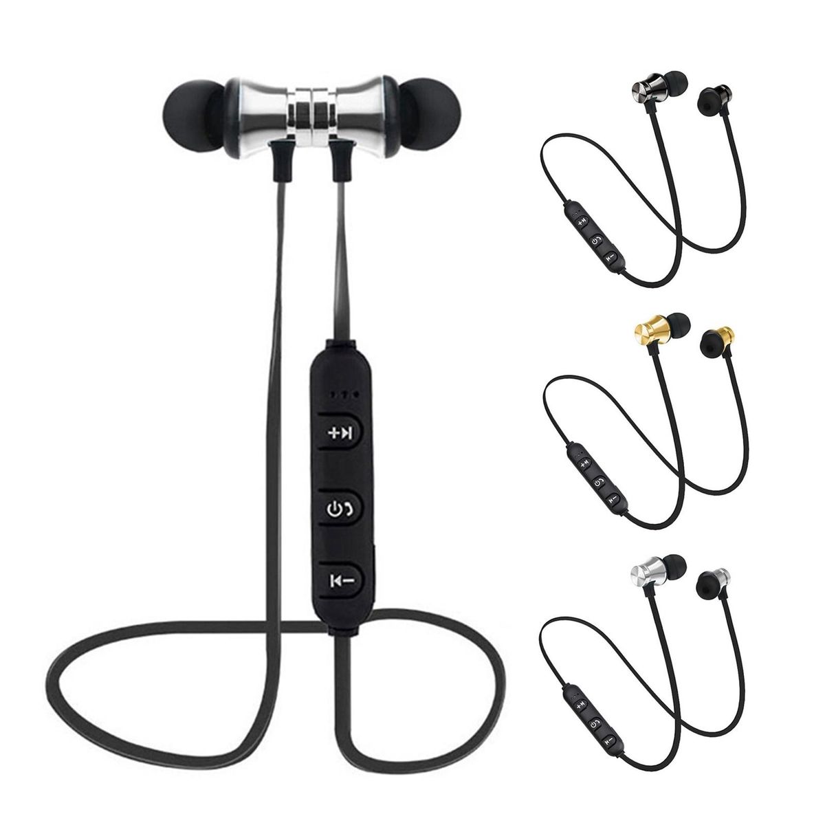 XT11 Earphone Wireless Magnetic In-Ear Universal-Blue