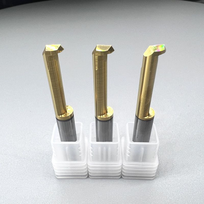 MKR 4 R0.5X1 L15 Full Radius Grooving Inner Hole Turning Tool Carbide Small Bores