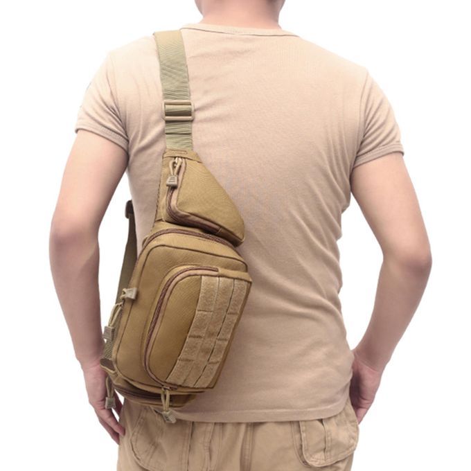 Nylon Waist Pack Sling Shoulder Bag Unisex Travel Riding Camping Mud