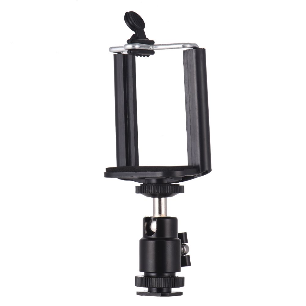 Adjustable Phone Holder Clip + Mini Ball Head