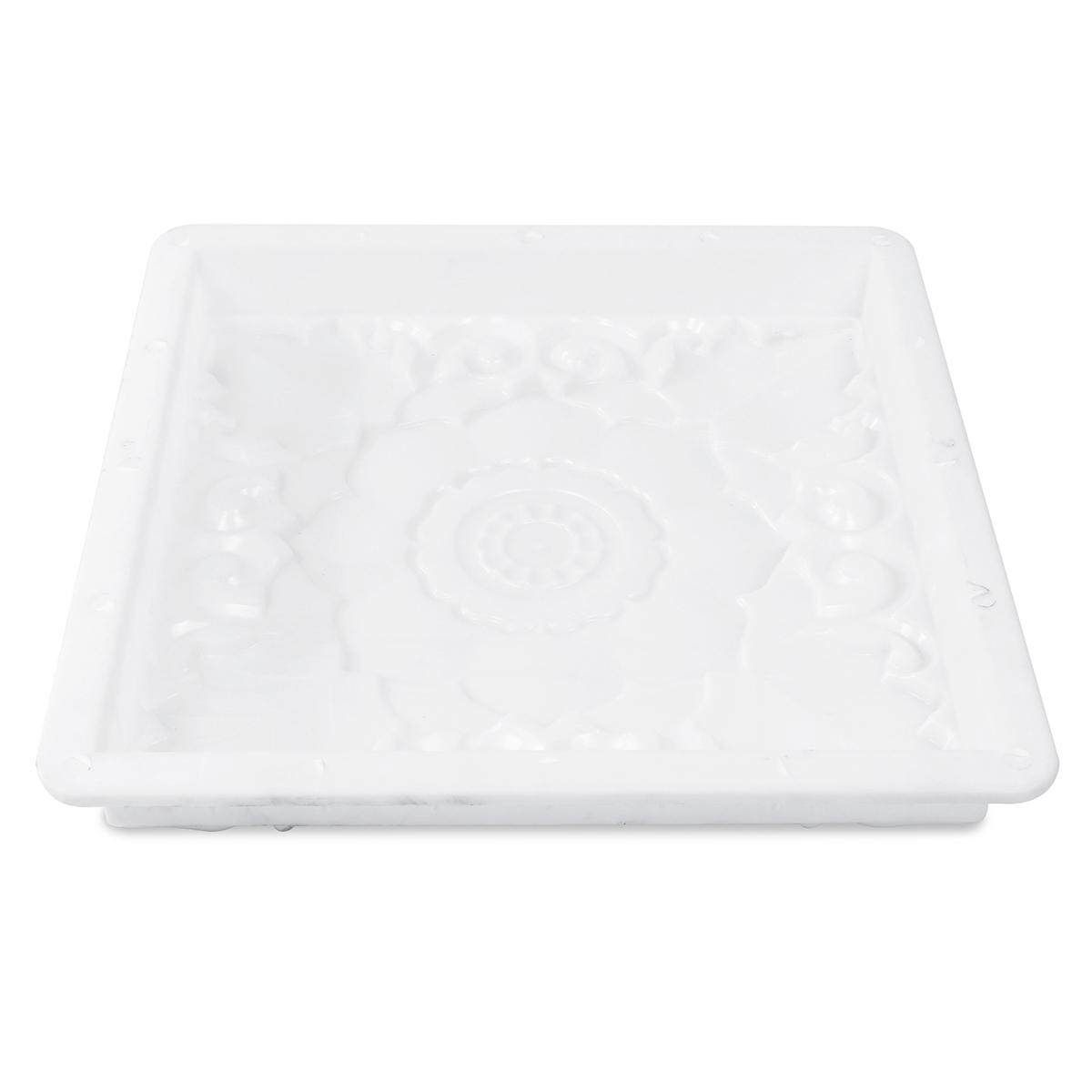 40x40x6cm DIY Plastic Square Path Maker Road Paving Cement Mould Brick
