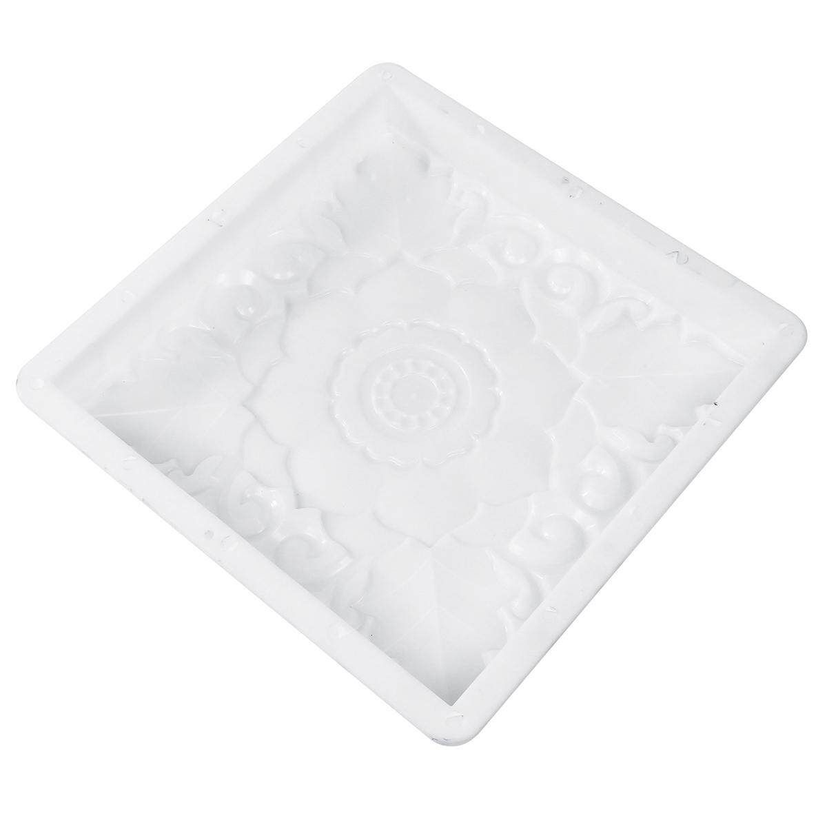 40x40x6cm DIY Plastic Square Path Maker Road Paving Cement Mould Brick