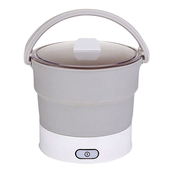 Portable Electric Hot Pot Steamer Dormitory Party Stainless Steel Base