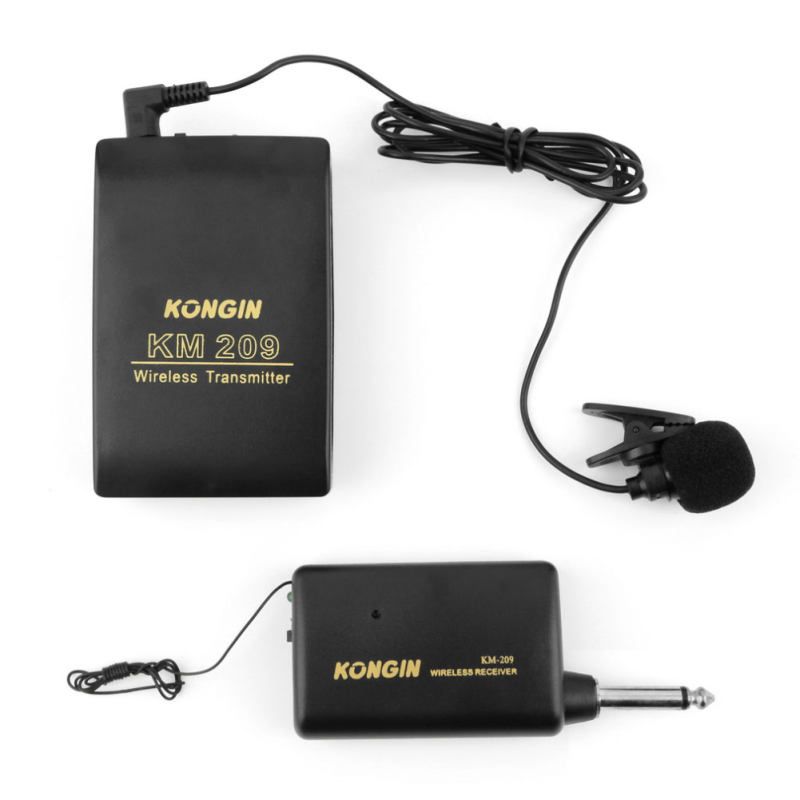 Portable Stage Wireless Headset Microphone System Mic-