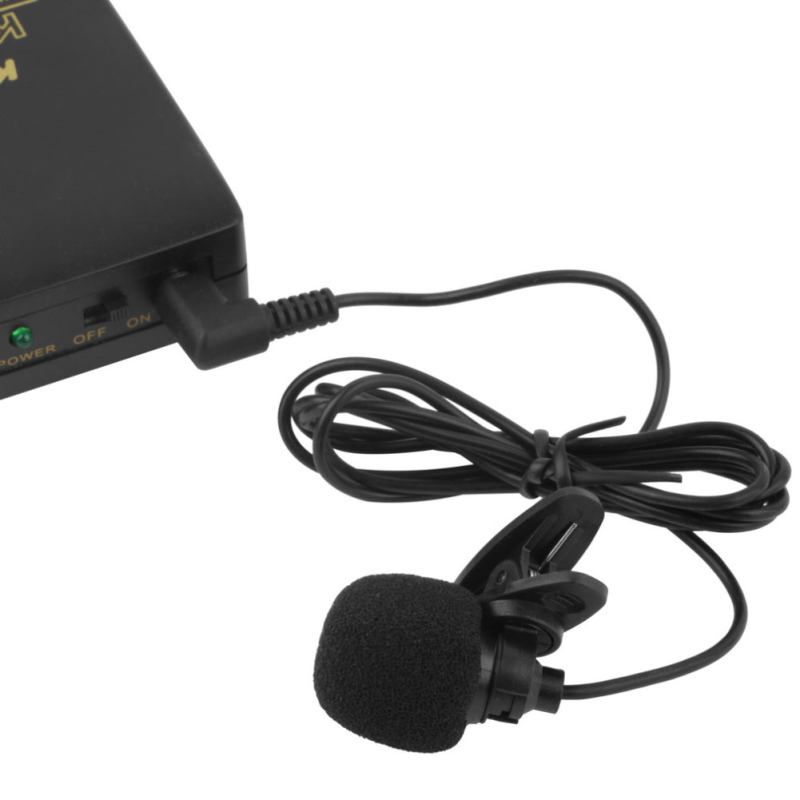 Portable Stage Wireless Headset Microphone System Mic-