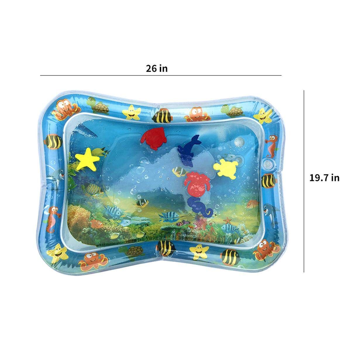 Summer Water/Air Filled Inflatable Mat Newborns Playmat Water Cushion Tummy For Kids Baby Beach Home Garden