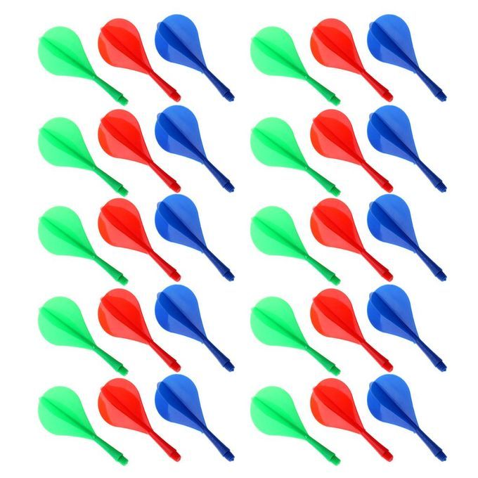 Set Of 30 2BA Thread Darts Shafts Flights Combo - Ballon Shaped
