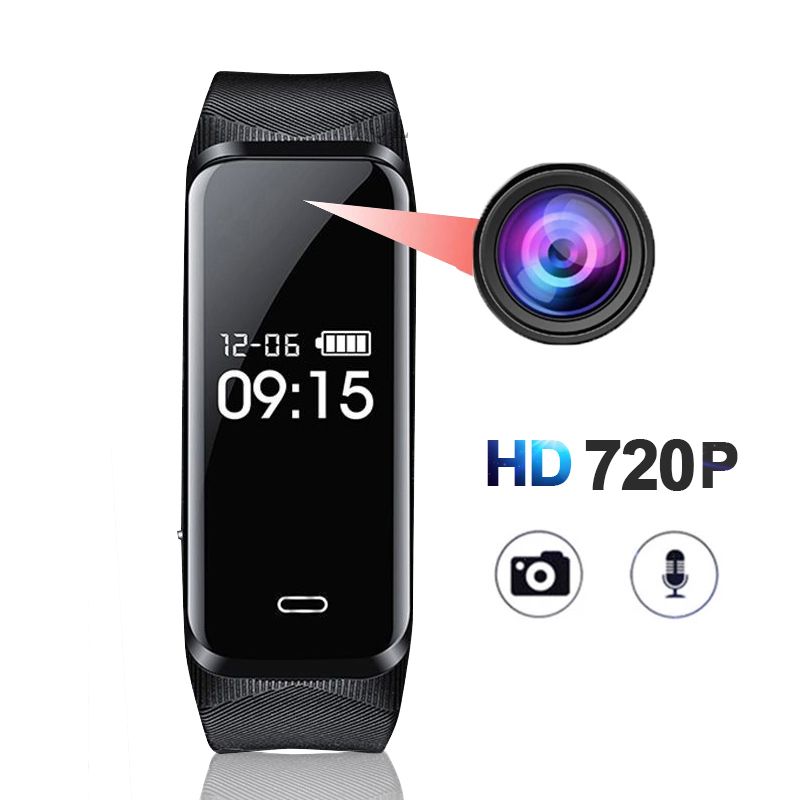 High Quality HD Mini Wearable Camera Smart Watch Band Let Wristband Audio Voice Recorder Video DV