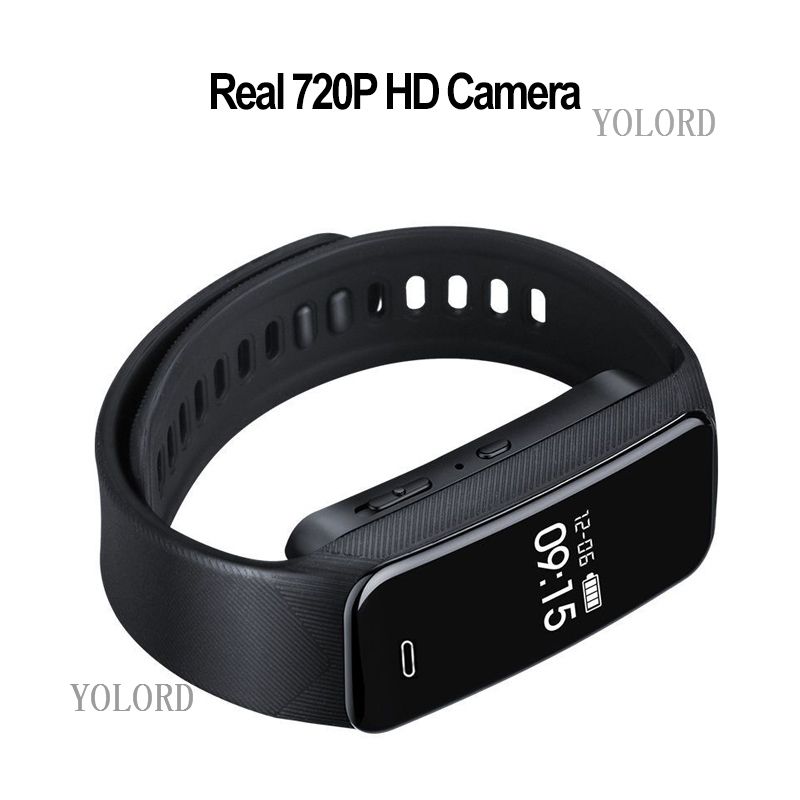 High Quality HD Mini Wearable Camera Smart Watch Band Let Wristband Audio Voice Recorder Video DV