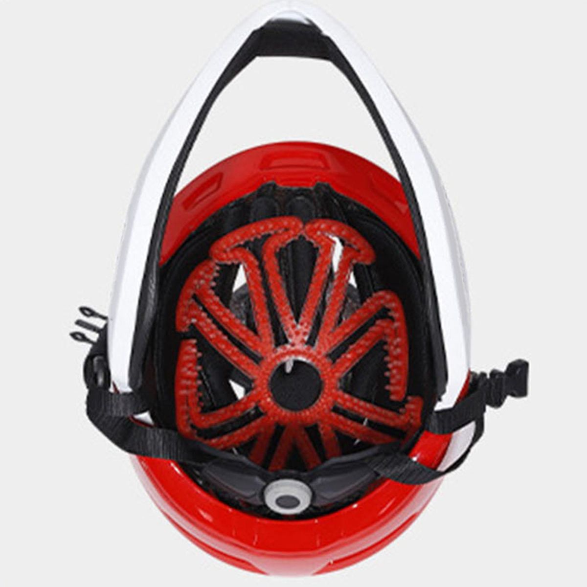 Silicone  Pad Invisible Head Protection Liner Red