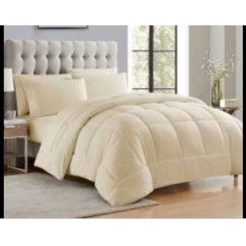 Quality Duvet + Bedsheets + Pillowcases.CREAM COLOUR