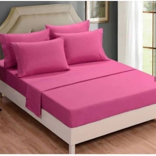 Duvet, BedSheets With  Pillowcases- Pink