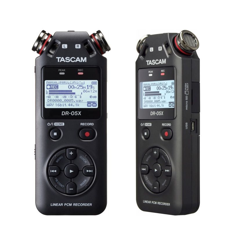 Tascam DR-05X Upgraded Version DR-05 Professional Voice Recorder Mini USB Digital Recording