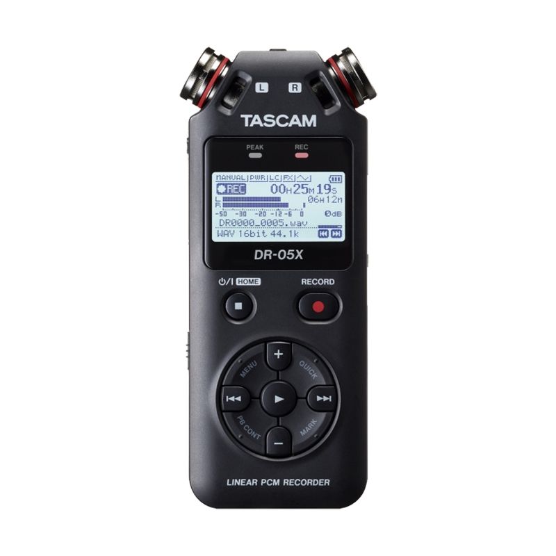 Tascam DR-05X Upgraded Version DR-05 Professional Voice Recorder Mini USB Digital Recording
