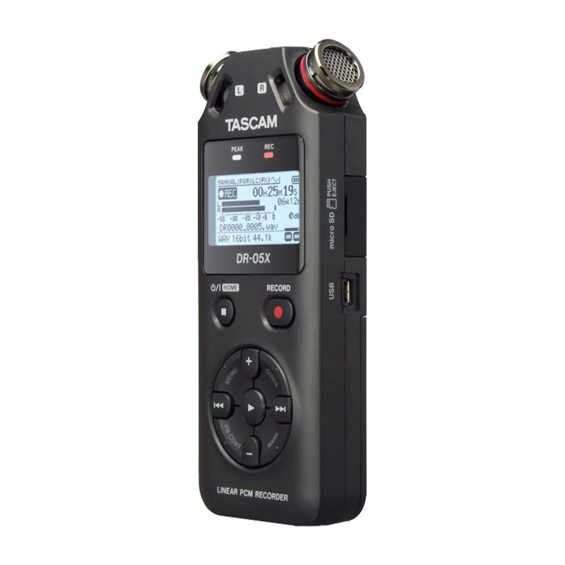 Tascam DR-05X Upgraded Version DR-05 Professional Voice Recorder Mini USB Digital Recording