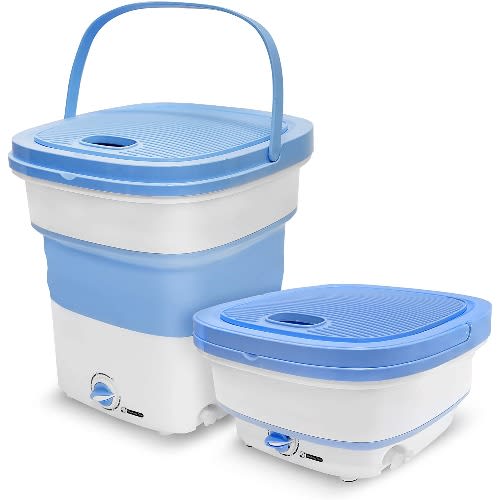 Portable Mini Washing Machine Collapsible Bucket