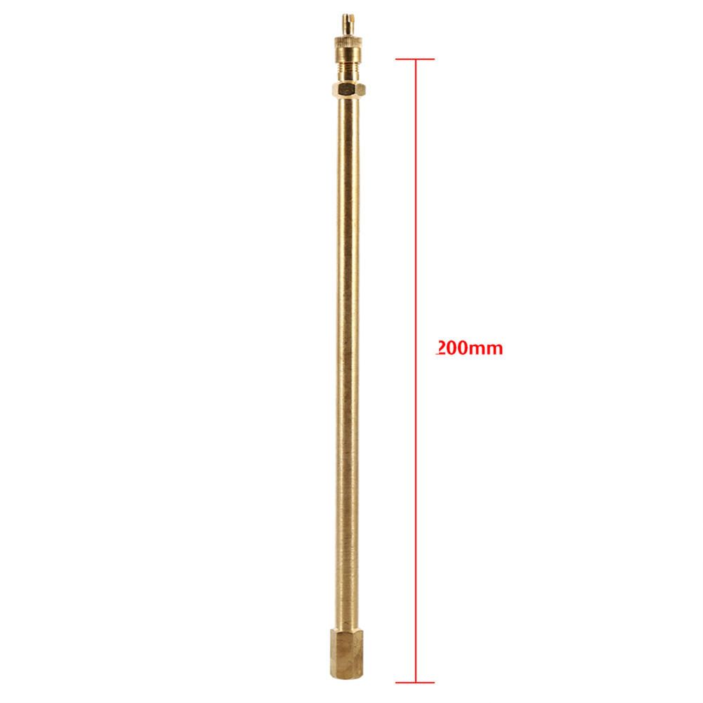 Brass Auto Tire Valve Stem Extension Pole Caps Extender