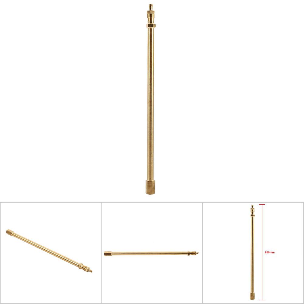 Brass Auto Tire Valve Stem Extension Pole Caps Extender