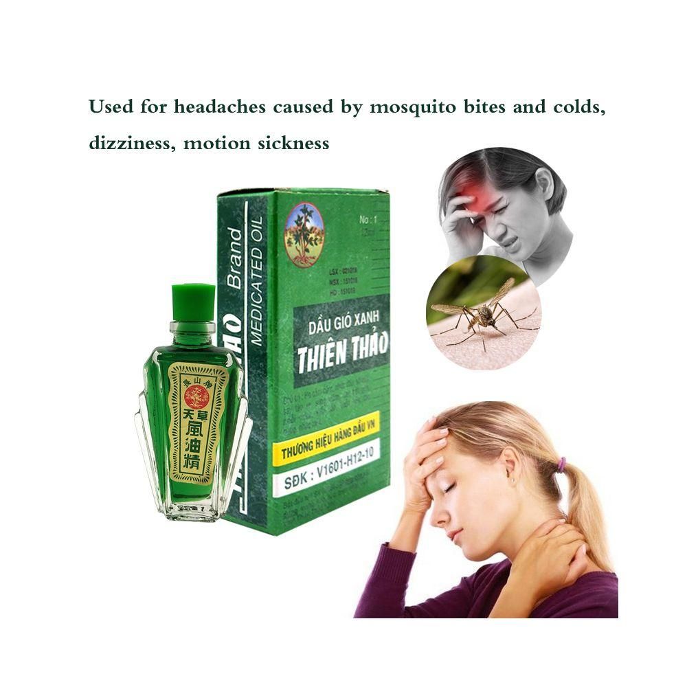 Multi Vietnam Medicated Refreshing Dizziness Fengyoujing Rheumatism Balm 12ml