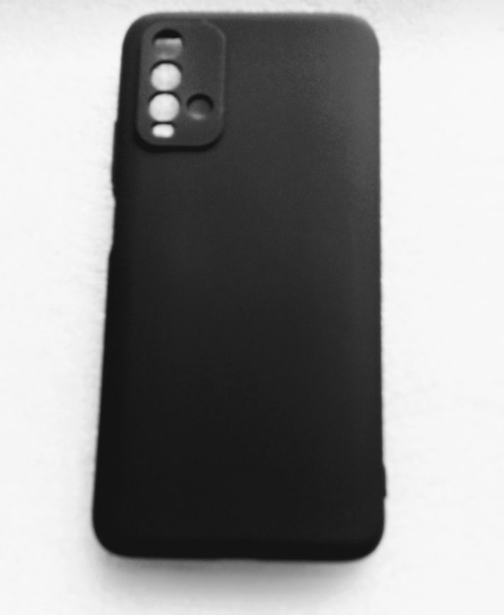 Xiaomi Redmi 9t Silicon Back Case -black