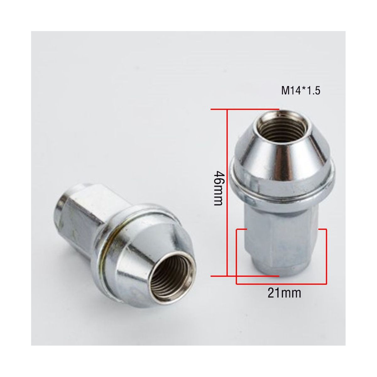 1Set 24Pcs Hub Lug Nuts for Ford Raptor F150 F250 F350 F450 2015-2020