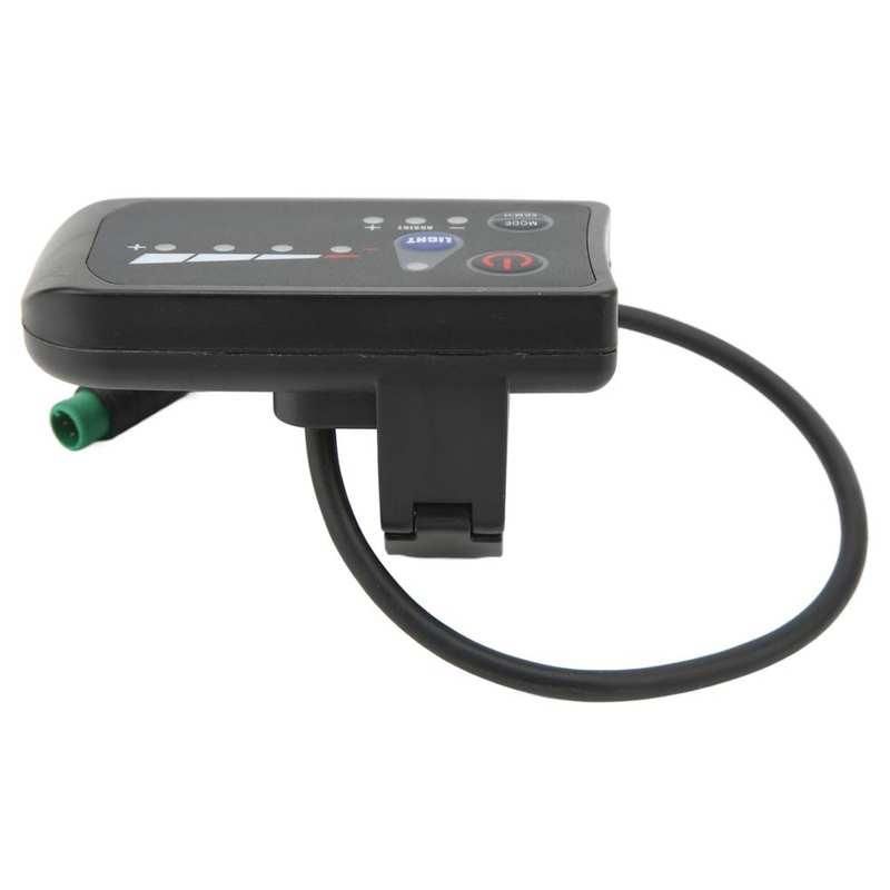 Electric Bike LED Display Panel Electric Bike Power Display Meter Male Plug Waterproof 5 Pin Interface for Cycling
