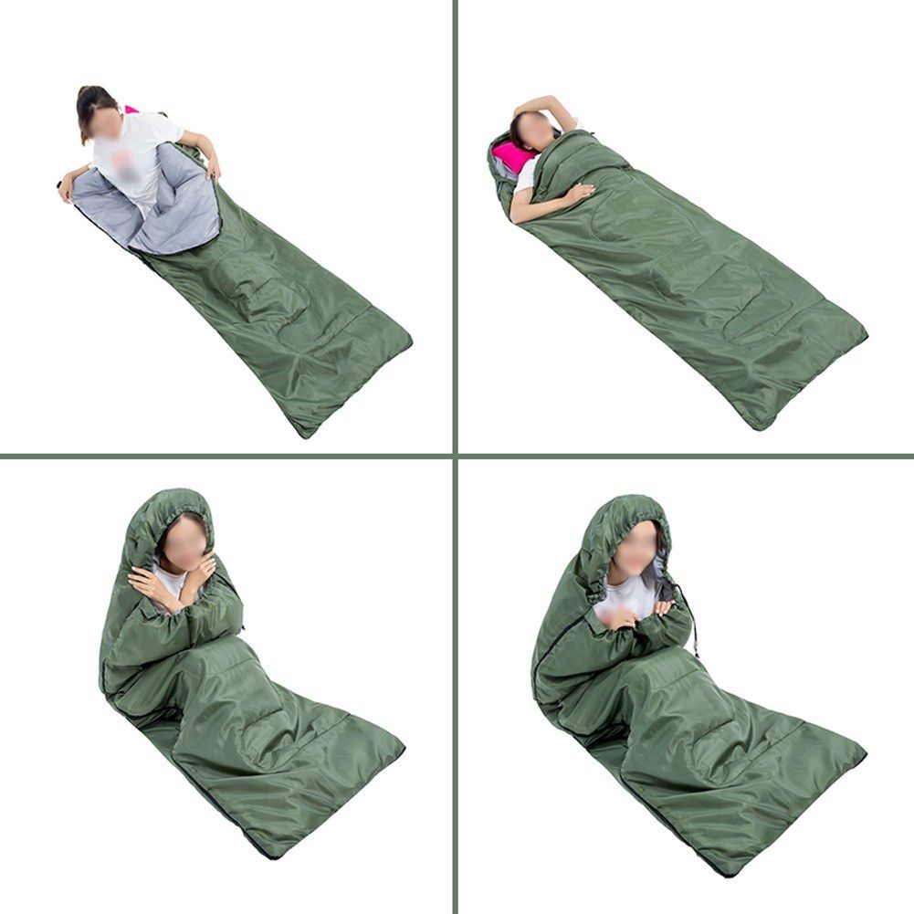 Camping Sleeping Bag Lightweight 4 Season Warm Envelope