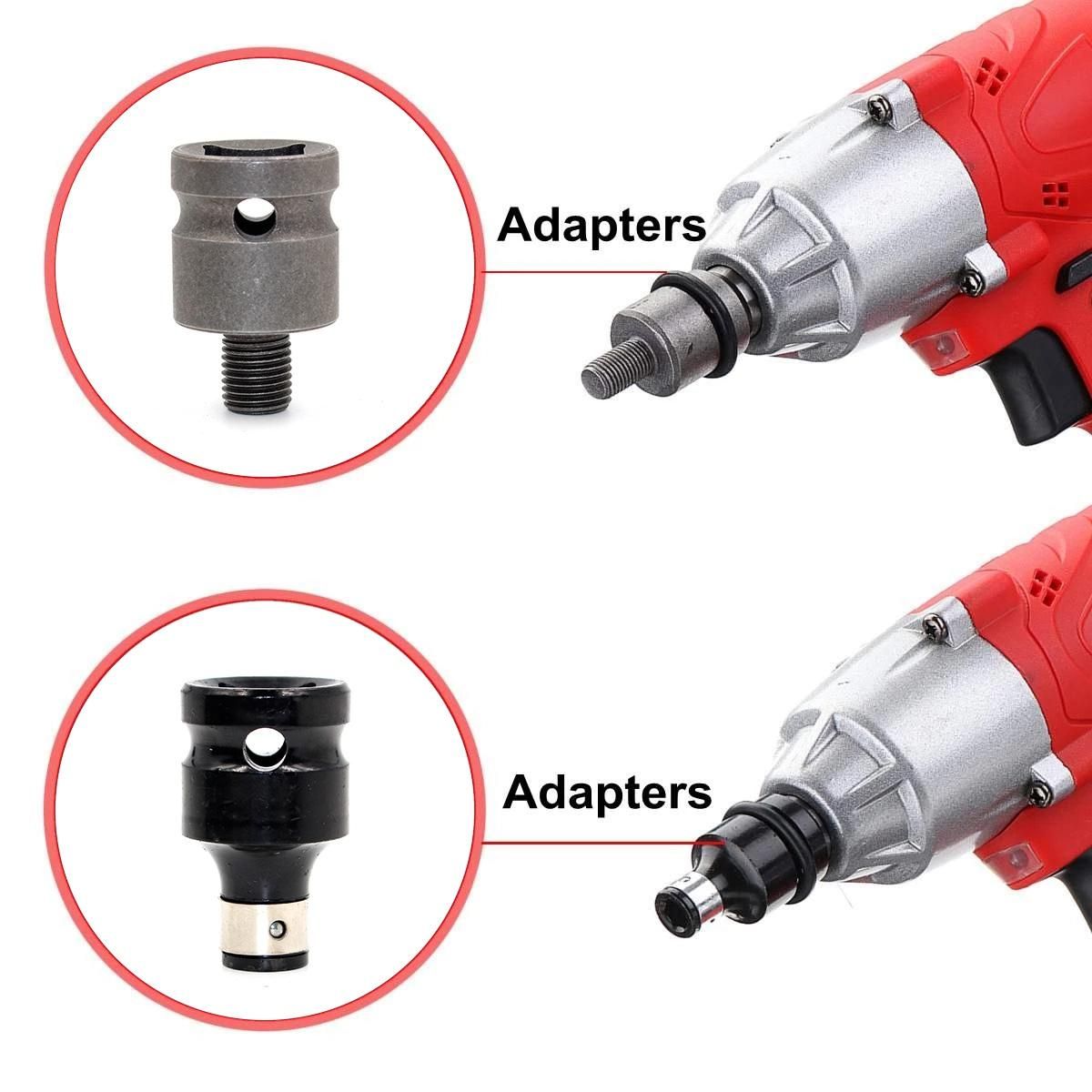 12 in 1 Screwdriver Hex Socket Head Set for Impact Wrench Dr