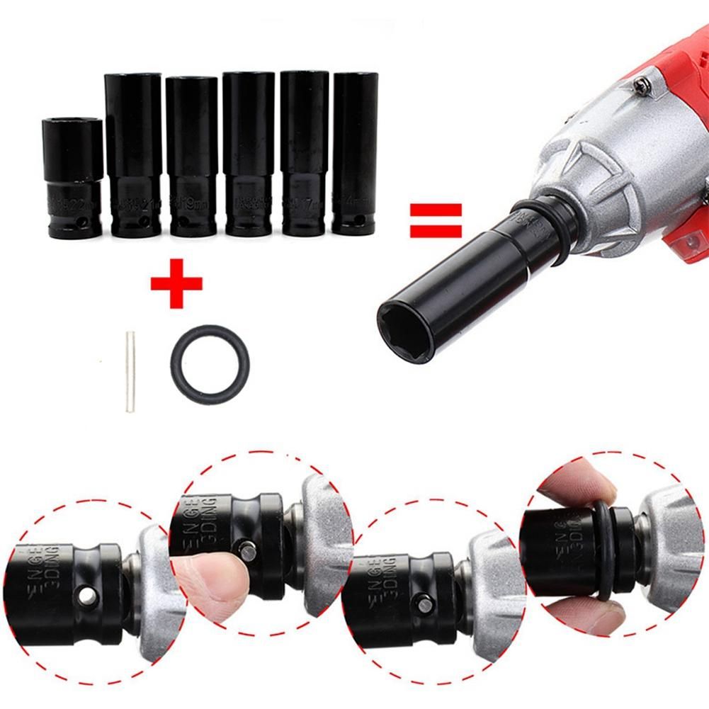 12 in 1 Screwdriver Hex Socket Head Set for Impact Wrench Dr