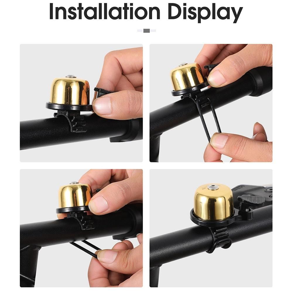 WEST BIKING Bike Bell for Cycling Safe Ring Horn Cycling