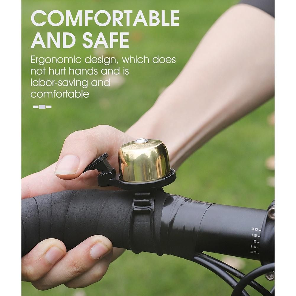 WEST BIKING Bike Bell for Cycling Safe Ring Horn Cycling