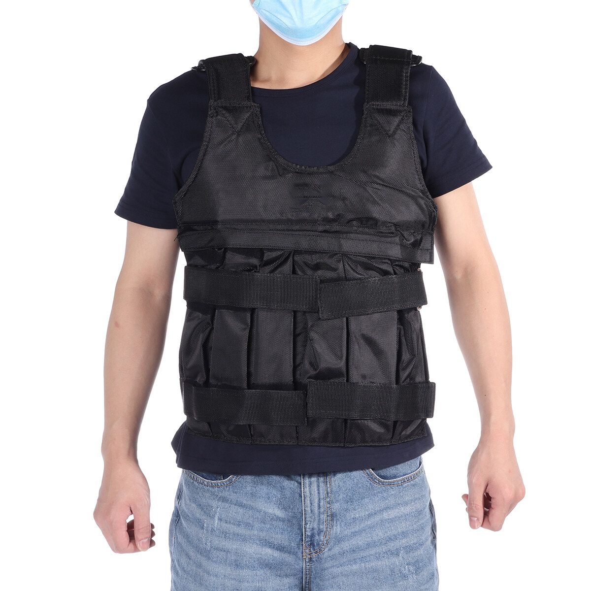 Waistcoat Weighted Workout (empty) Training Fitness Carrier Gym Exercise