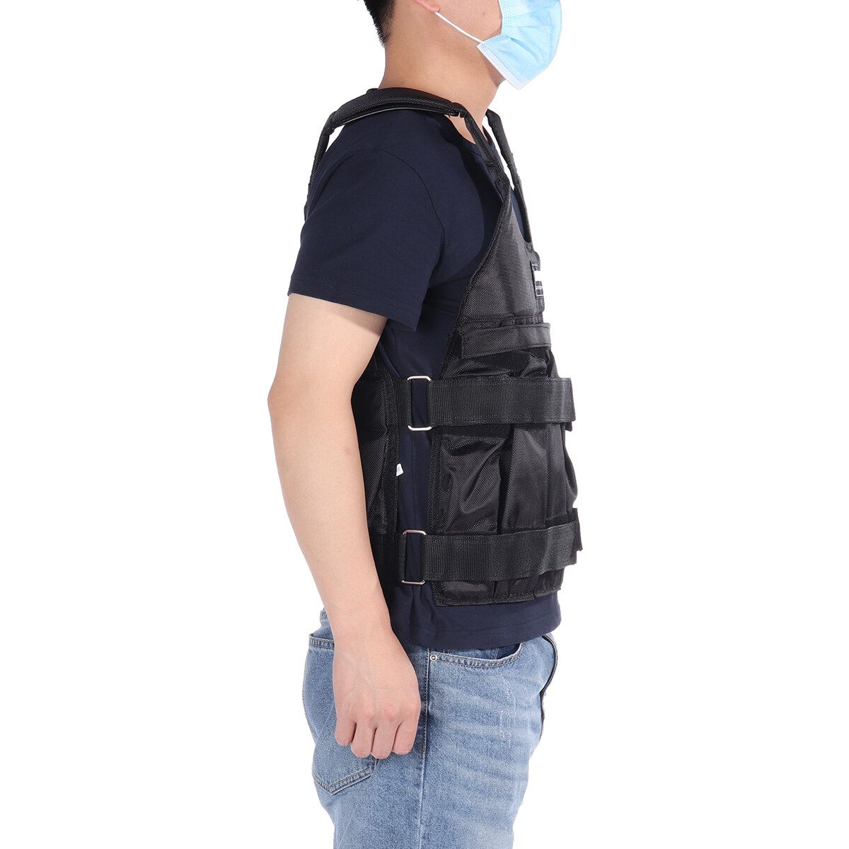 Waistcoat Weighted Workout (empty) Training Fitness Carrier Gym Exercise