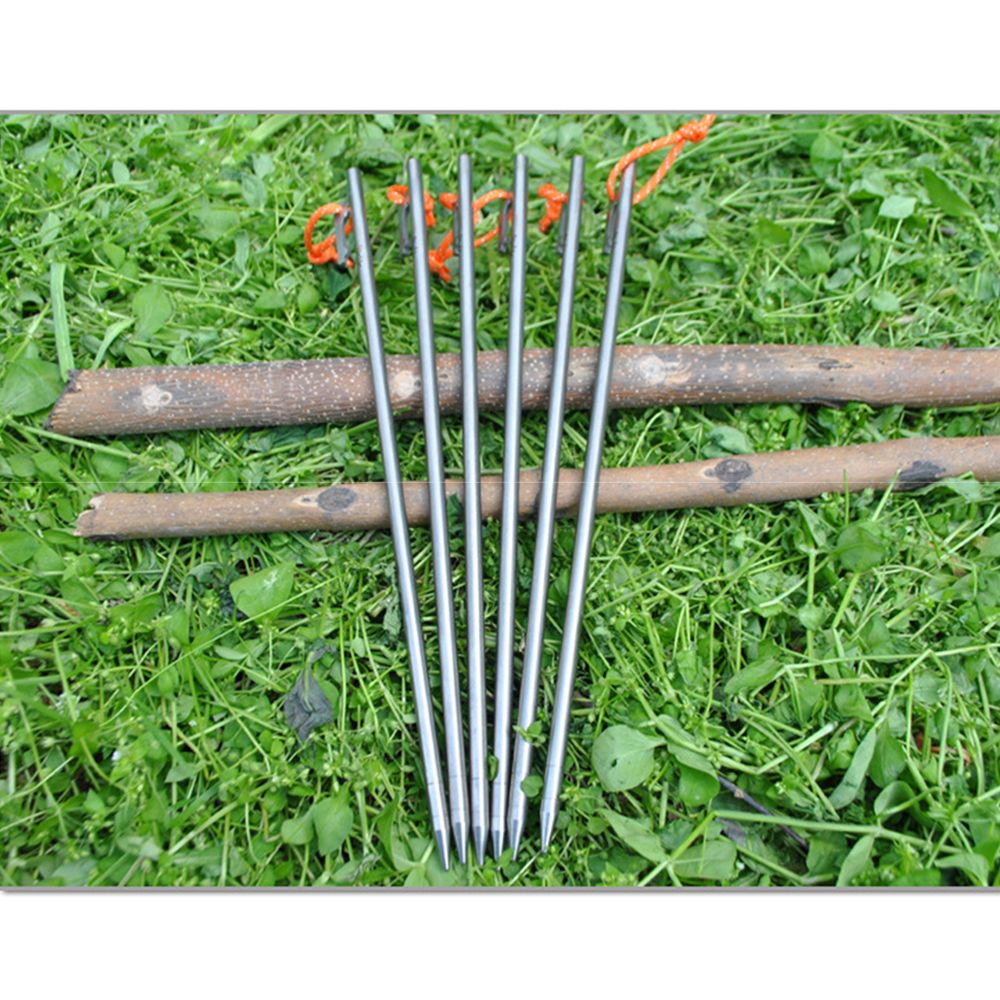 7.9 Inch / 9.4 Inch Outdoor Lightweight Titanium Alloy Tent