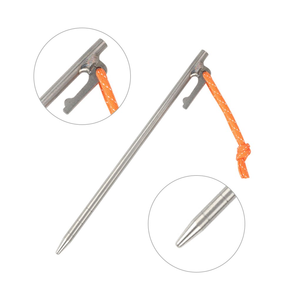 7.9 Inch / 9.4 Inch Outdoor Lightweight Titanium Alloy Tent