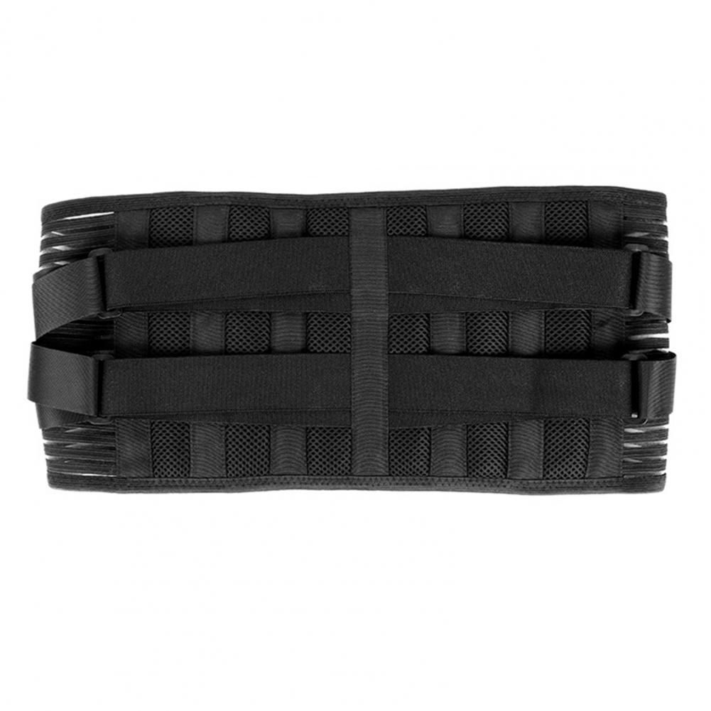 (M)Lumbar Support Band  Durable Double Pull Back Lumbar Sports Support Belt  Easy To Wear Wais JIN